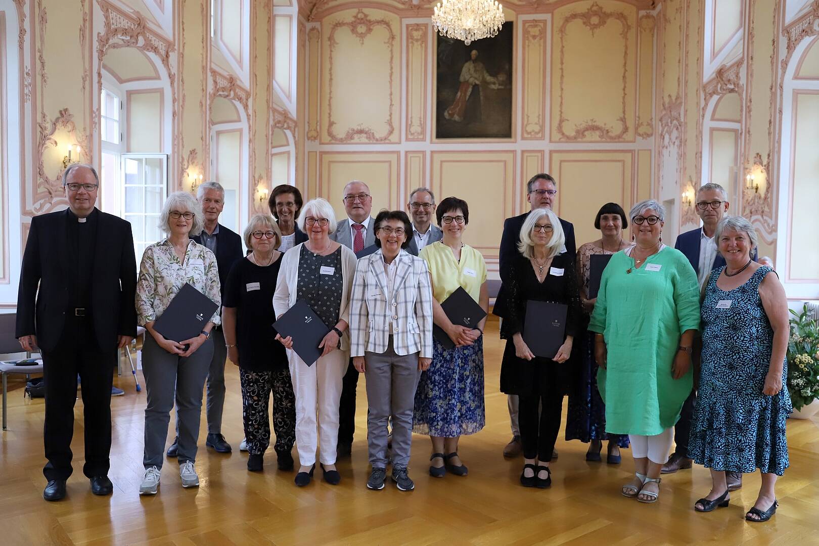 Gruppenfoto-begraebnisdienst